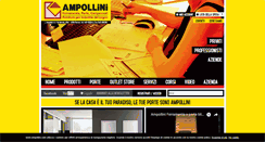 Desktop Screenshot of ampollini.com