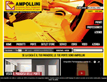 Tablet Screenshot of ampollini.com